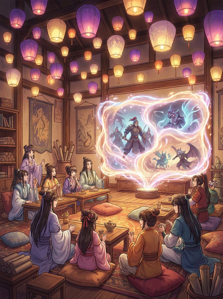 抖音风动漫直播